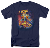 Space Ace-I Love Roller Disco Shirts