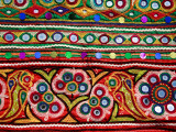 Detail of Embroidered Bag Photographic Print by Kimberley Coole