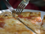 Pizza Margherita Photographic Print by Holger Leue