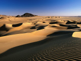 Sand Dunes of Ilekane in Tenere Part of Sahara Desert Near Agadez Lámina fotográfica por Frans Lemmens