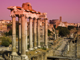 Roman Forum from Capitoline Hill Photographie par Glenn Beanland