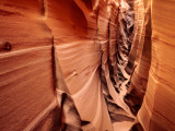 Zebra Slot Canyon, Formed in Jurassic Age Navajo Sandstone Photographic Print by Karl Lehmann