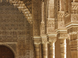 Patio De Los Leones (Palacios Nazaries in Nasrid Palace, Alhambra Fotografisk trykk av Karl Blackwell