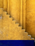 Tlaxcala Stairway at Parroquia De San Jose Photographic Print by Douglas Steakley