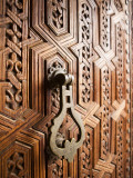 Door Detail, Musee De Marrakesh, Place Ben Youssef Photographie par Huw Jones