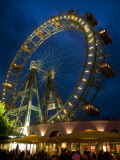 Riesenrad (Giant Ferris Wheel) at Prater Photographic Print by Krzysztof Dydynski
