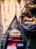 Gondolas on Canal in San Marco Photographic Print by Glenn Beanland
