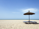 Beach in Palmarin, Near Luxury Hotel Royal Lodge Lámina fotográfica por Christian Aslund