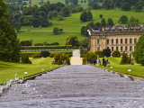 Looking Down the Elaborate Fountain at Chatsworth House Photographie par Glenn Beanland