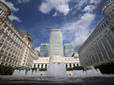Cabot Square, Canary Wharf, European Financial Capital Photographic Print by Huw Jones