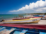Fishing Boats at Lover's Leap Photographic Print by Greg Johnston