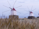 Portela Windmills at Dusk Photographic Print by Holger Leue