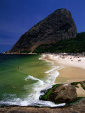Praia De Fora Beach and Sugarloaf Mountain Photographic Print by John Pennock
