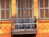 Southern Laos, French Colonial Shop-Houses Photographic Print by John Elk III