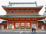 Entrance Gate to Heian Shrine Photographie par Frank Carter