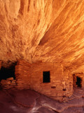 Ancestral Puebloan Cliff Dwellings at House on Fire Ruin in Mule Canyon, Cedar Mesa Photographic Print by Karl Lehmann
