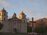 Mission at Santa Barbara Photographic Print by Douglas Steakley