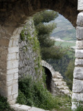 Perimeter Walls of Berat Castle and Valley Below Photographic Print by Patrick Syder