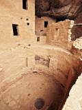 Spruce Tree House Cliff Dwelling Kiva Photographie par Stephen Saks