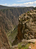 Tomichi Point and Black Canyon in Gunnison National Park Photographie par Stephen Saks