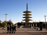 Peace Pagoda in Japantown Photographic Print by Sabrina Dalbesio