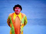 Payasos (Clown) Performing on Plazuela Francisco Goitia Photographic Print by Ryan Fox