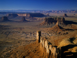 Aerial Overlook of Monument Valley Photographic Print by Manfred Gottschalk