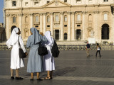 Nuns with St Peter's in Background Photographic Print by Will Salter