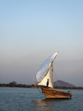 Dhow on Lake Malawi, Cape Maclear Photographic Print by Ariadne Van Zandbergen