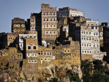 Fortified Town of Al Hajarrah Photographic Print by John Pennock