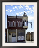 A Run-Down Historic Building in Ellsworth, Kan Framed Photographic Print