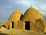 Conical Mud-Brick Beehive Houses, Central Syria Photographic Print by Patrick Horton