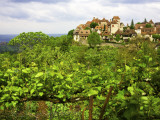 Village on Rocky Spur Overlooking the Bave Valley Fotografie-Druck von Barbara Van Zanten