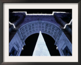 Grand Army Plaza Christmas Lights, New York Framed Photographic Print by Kathy Willens
