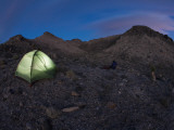 Glowing Tent at Dusk Photographic Print by Tyler Roemer