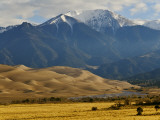 Medano Creek in Great Sand Dunes National Park and Preserve Photographie par Stephen Saks