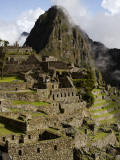 Overview of Mayan Ruins of Machu Picchu Photographie par Shania Shegedyn