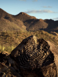 Ancient Petroglyphs Photographic Print by Mark Newman