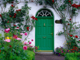 Quaint Cottage in Stradbally Village Photographic Print by Richard Cummins