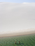 People Swimming in Lagoon Photographic Print by Viviane Ponti