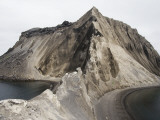 Poluostov Vladimira Cinder Cone on Flank of Alaid Volcano, Atlasova Island Photographic Print by Philip Game