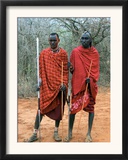 Maasai Warriors Framed Photographic Print