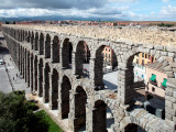 Roman Aqueduct (Aqueduct of Segovia) Fotografisk trykk av Bruce Bi