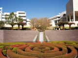 Gardens at Getty Museum Photographie par Aaron McCoy