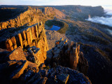 Morning Light on Cliffs Photographic Print by Rob Blakers