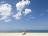 Life Guard on Beach Fotografisk trykk av Austin Bush Life Guard on Beach Fotografisk trykk av Austin Bush