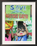 Philippines Earth Day Protest, Manila, c.2007 Framed Photographic Print by Pat Roque