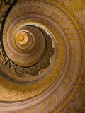 Spiral Staircase at Baroque Monastery Church of Sts Peter and Paul Photographie par Richard Nebesky