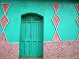 Colourful Art Deco-Style Facade of Private House on 3A Avenida Norte Photographic Print by Paul Kennedy