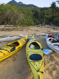 Kayakers on Sunken Reef Bay Lámina fotográfica por Andrew Bain Kayakers on Sunken Reef Bay Lámina fotográfica por Andrew Bain